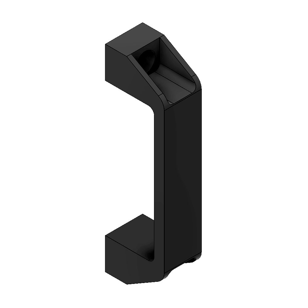 50-211-1SS MODULAR SOLUTIONS 120 PULL HANDLE WITH STAINLESS STEEL HARDWARE